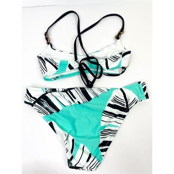 Trina Turk COPACABANA Bikini Set Top and Bottoms Size S - Picture 8 of 14